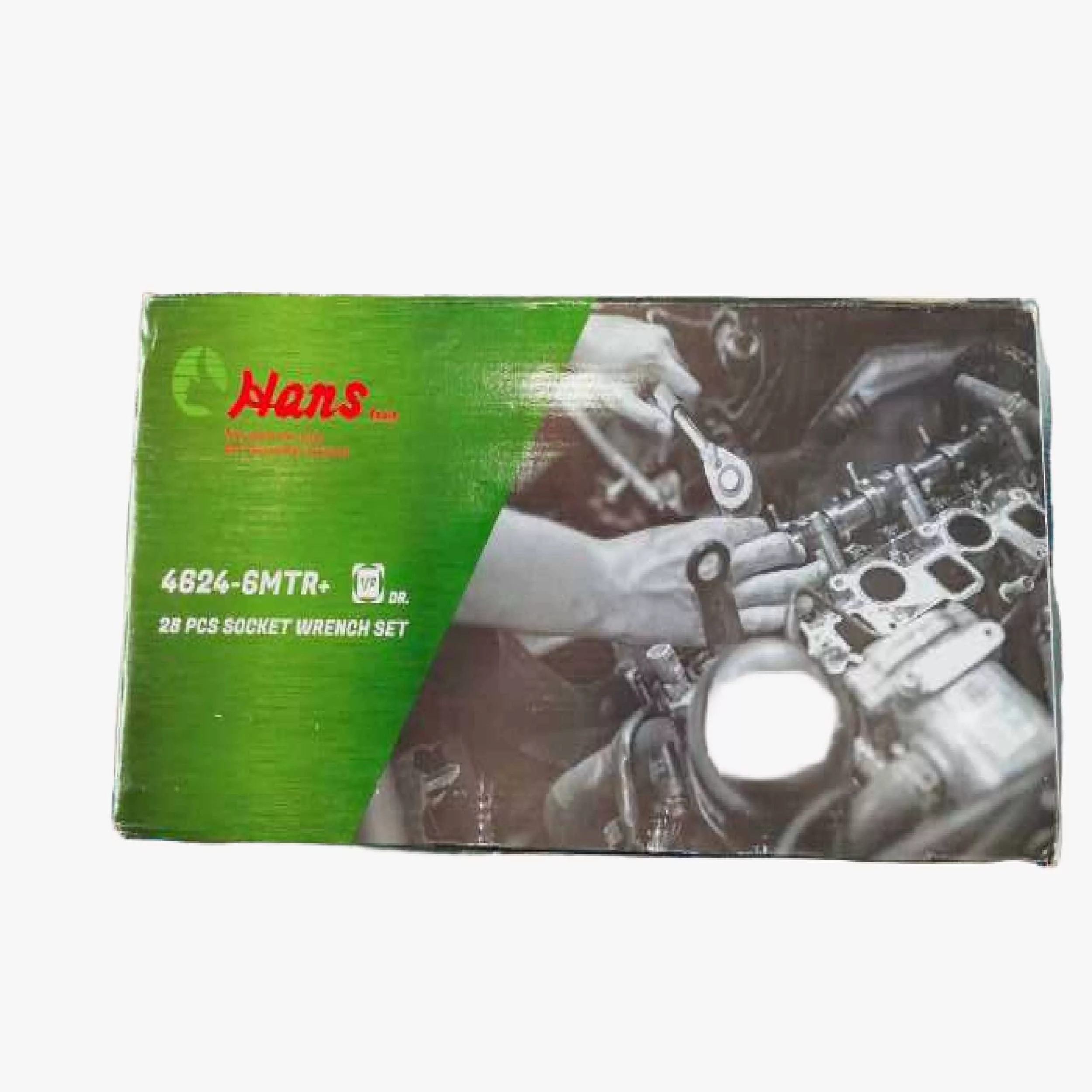 آچار بکس هنس مدل 4624-6MT مجموعه 28 عددی