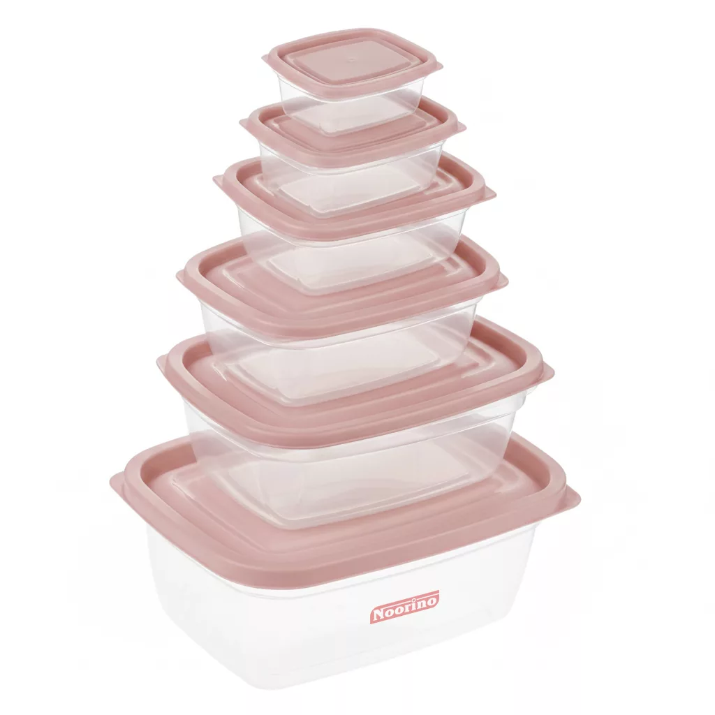 ظرف نگهدارنده غذا 12 پارچه نورینو مدل آیرینا