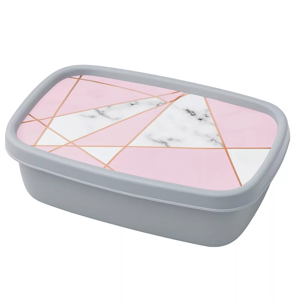 ظرف نگهدارنده مدل جئومتریک ماربل بسته 2 عددی