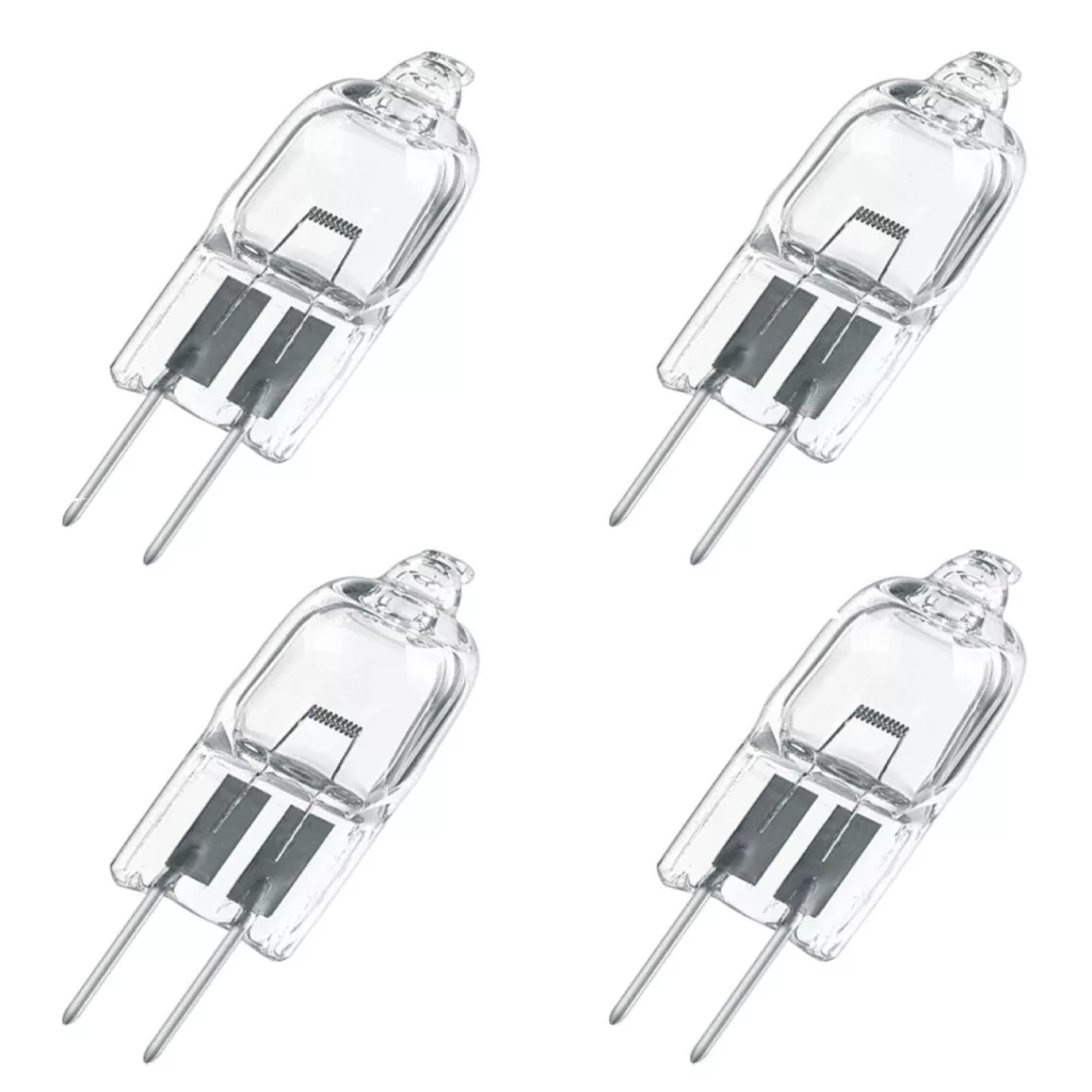 لامپ سوزنی 20 وات پایه G4 بسته 4 عددی