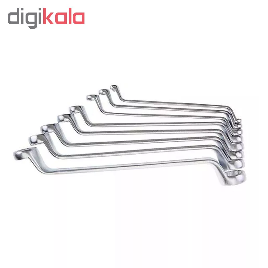 مجموعه 12 عددی آچار دوسر رینگی آتا مدل MX1200