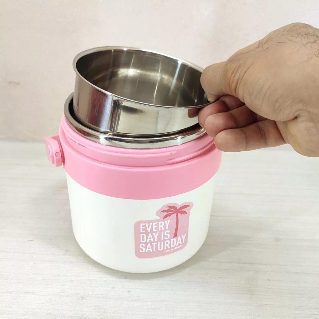 ظرف غذا مدل دو طبقه نخل