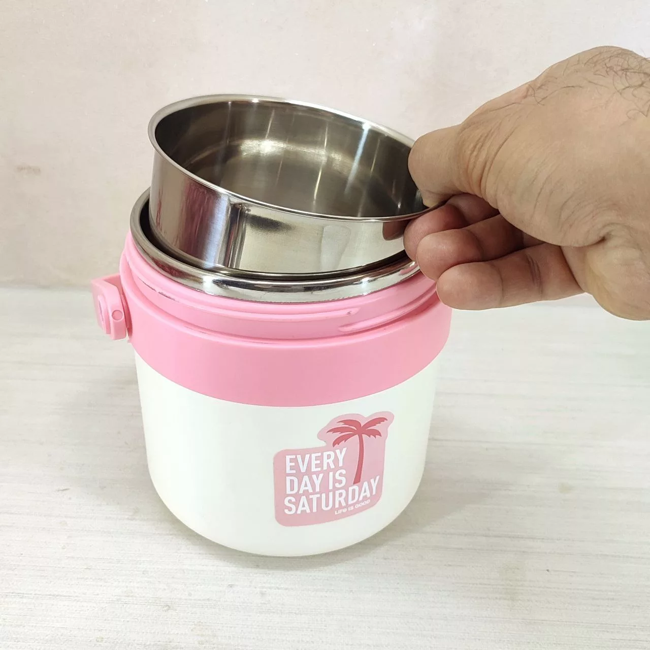 ظرف غذا مدل دو طبقه نخل