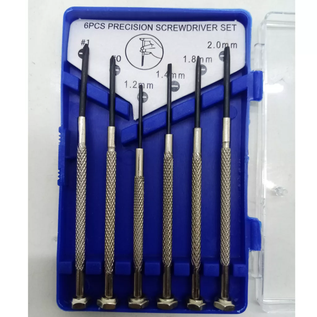 پیچ گوشتی موبایلی مدل DF605 مجموعه 6 عددی