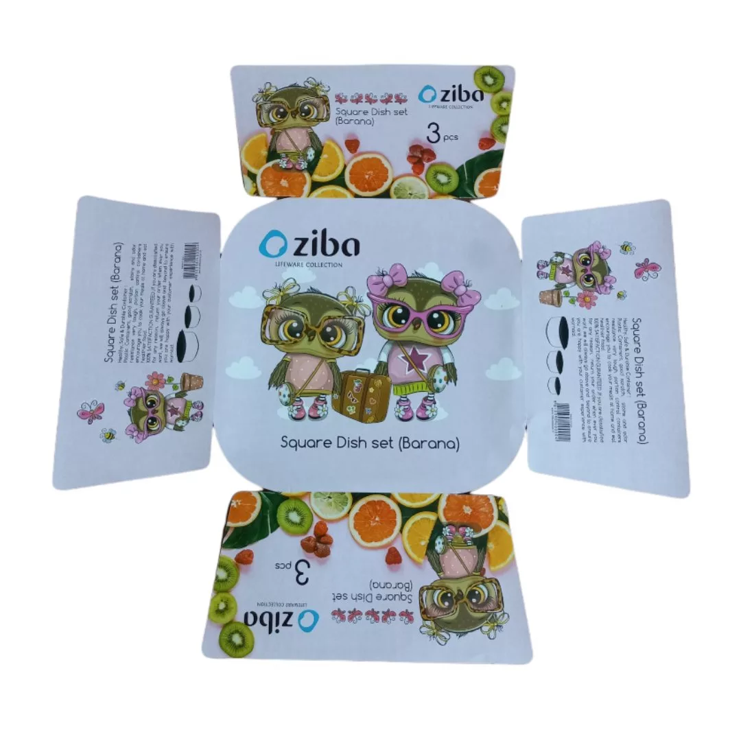 ظرف نگهدارنده زیبا مدل جغد مجموعه 3 عددی