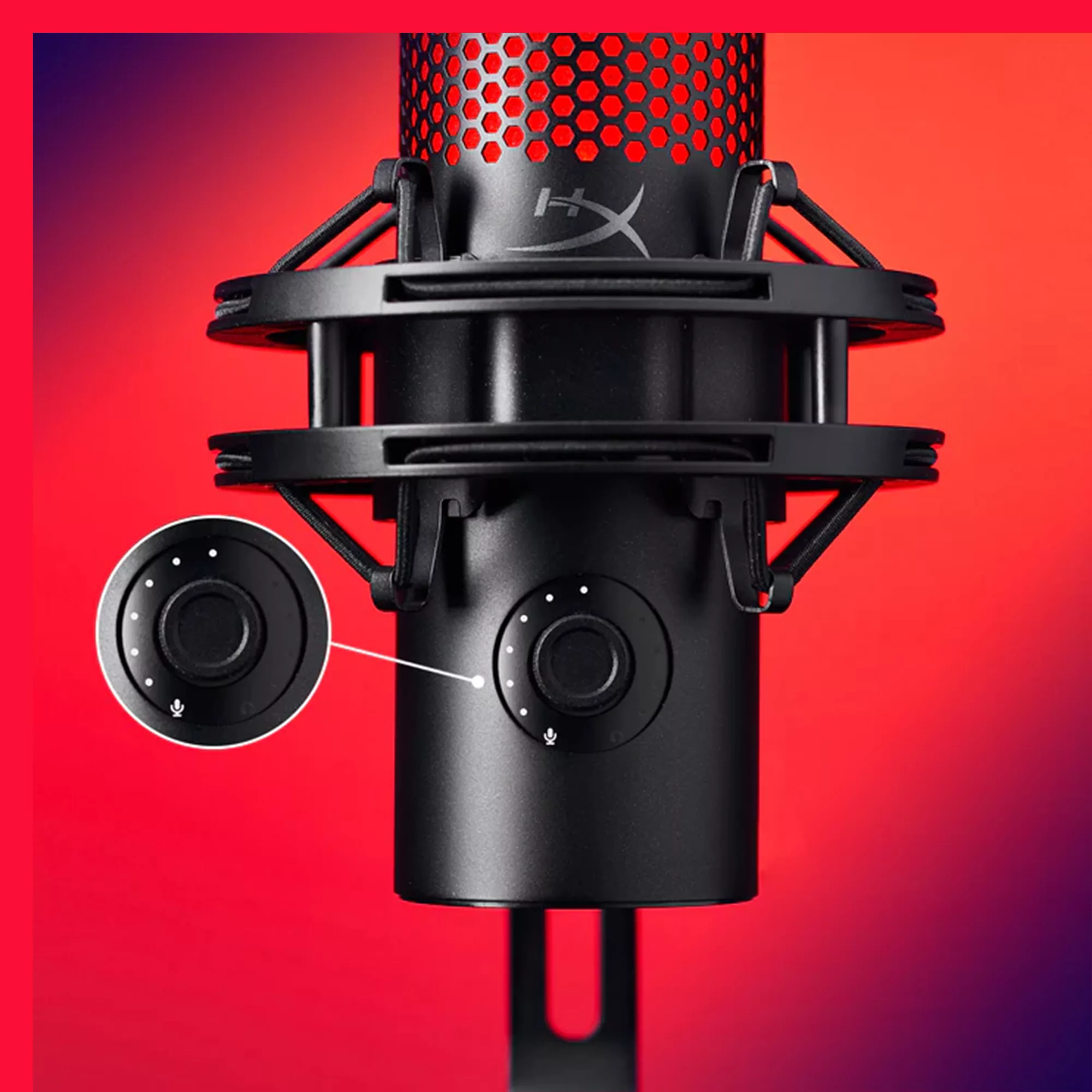 میکروفن رومیزی هایپرایکس مدل quadcast 2