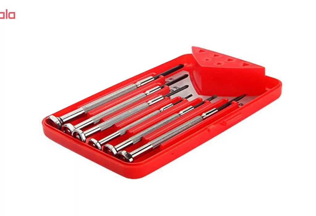 مجموعه 6 عددی پیچ گوشتی ساعتی کد 1500