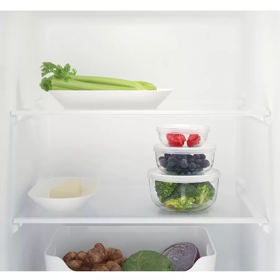 ظرف نگهدرانده ایکیا مدل BESTÄMMA مجموعه 3 عددی