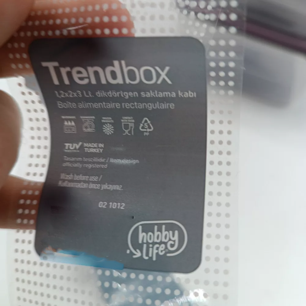 ظرف نگهدارنده هوبی لایف مدل 02.1012 مجموعه 3 عددی