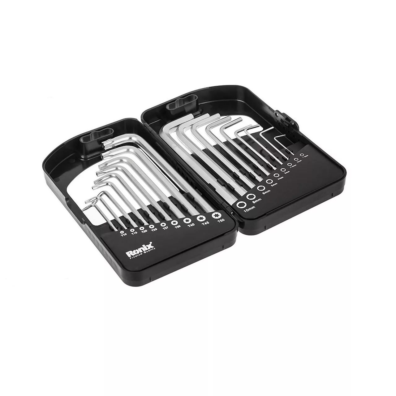 مجموعه 18 عددی آچار آلن و ستاره‌ای رونیکس مدل RON-2052