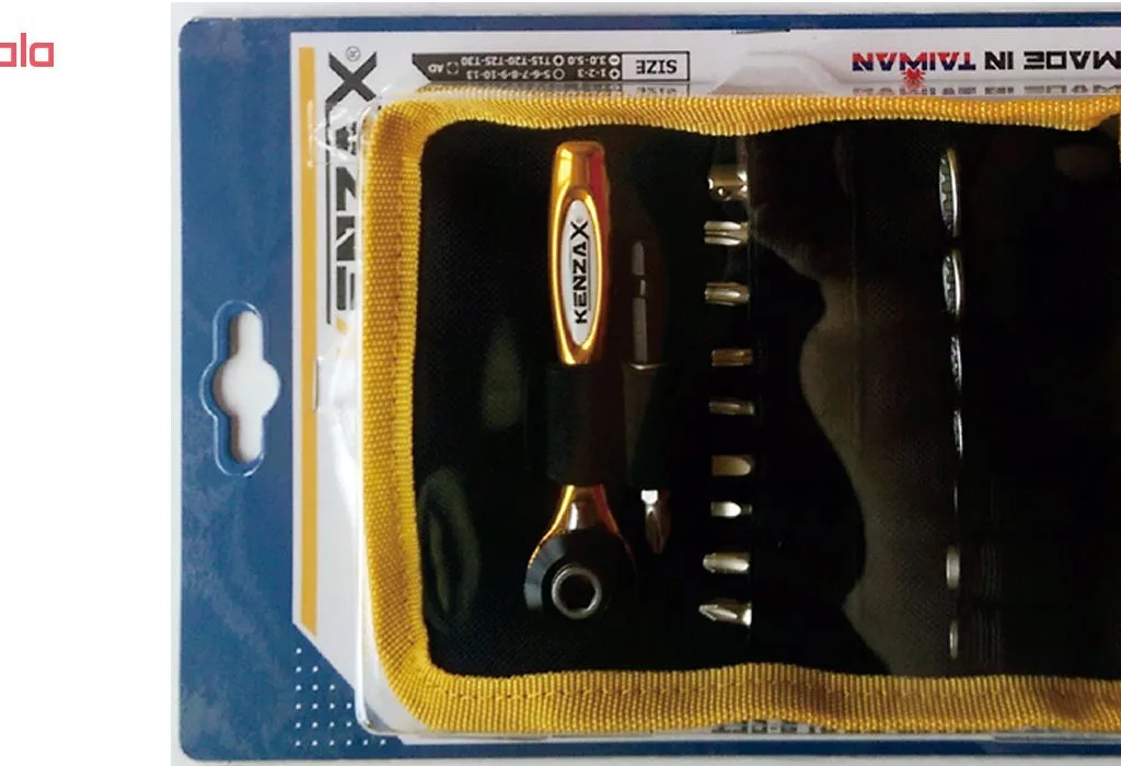 مجموعه 19 عددی سری پیچگوشتی کنزاکس مدل KBR-119