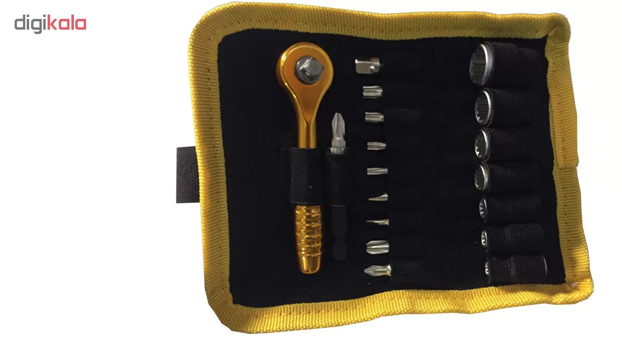 مجموعه 19 عددی سری پیچگوشتی کنزاکس مدل KBR-119