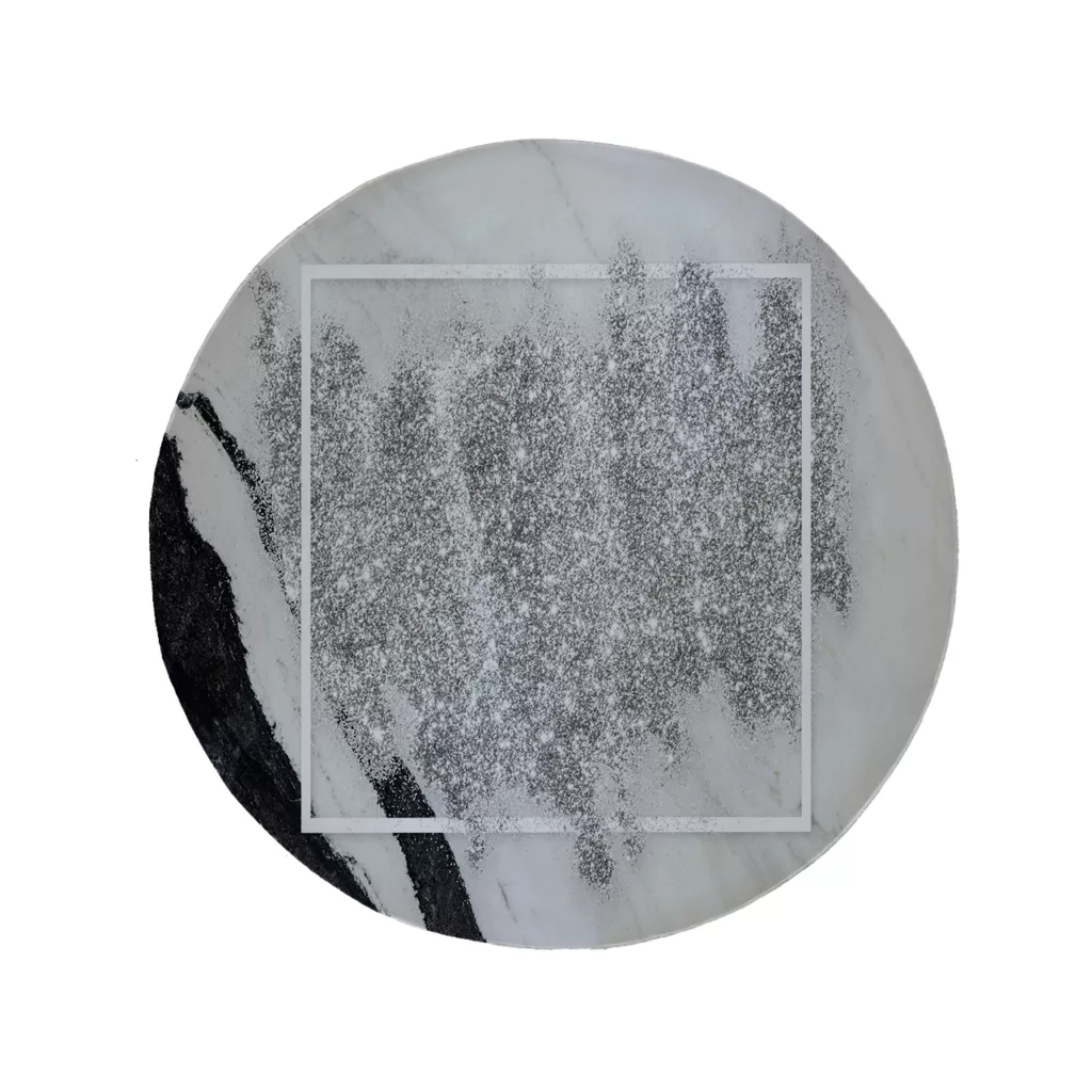 پادری مدل دایره طرح کادر کد 8493 سایز 90 × 90 سانتی متر