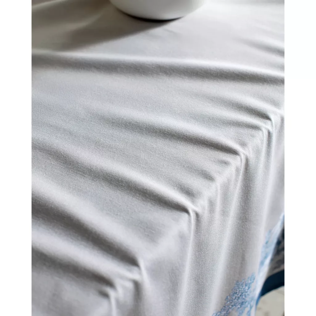 سفره هشت نفره مادام کوکو مدل Ravage Gri سایز 250*150 سانتی متر