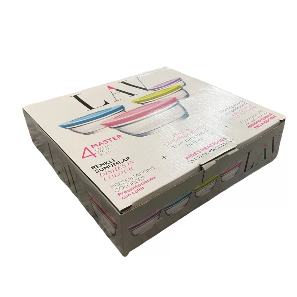 ظرف نگهدارنده لاو مدل MST243 New بسته 4 عددی