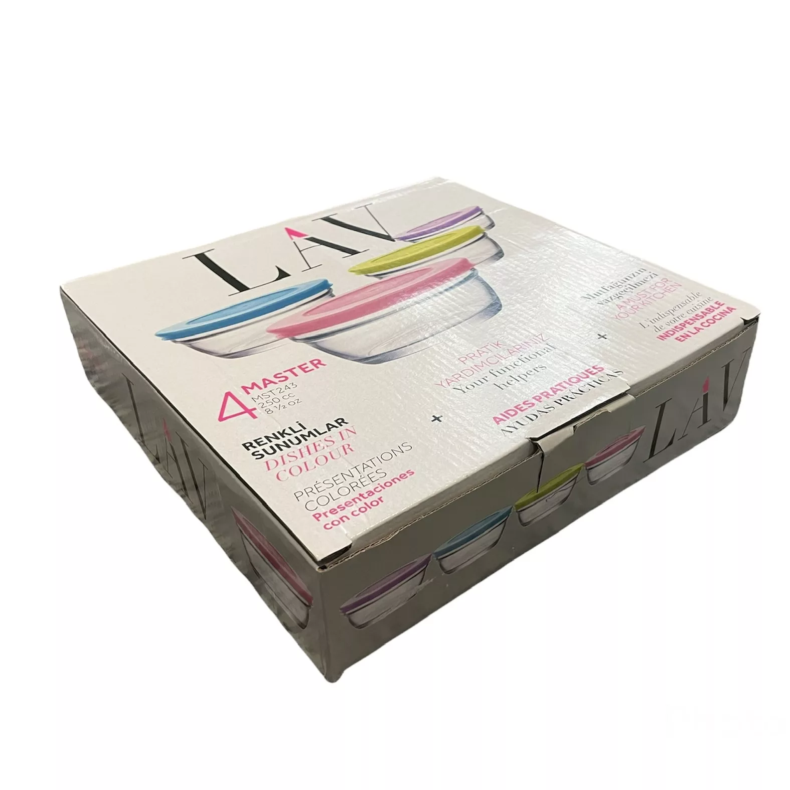 ظرف نگهدارنده لاو مدل MST243 New بسته 4 عددی