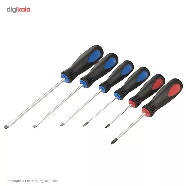 مجموعه 6 عددی پیچ گوشتی مدل 1851906BX