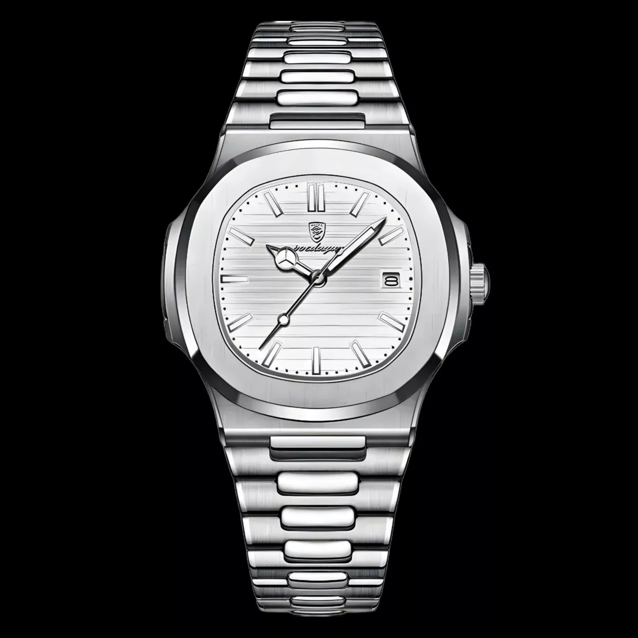 ساعت مچی عقربه‌ای کوارتز مردانه پوداگار مدل طرح پتک کد 001