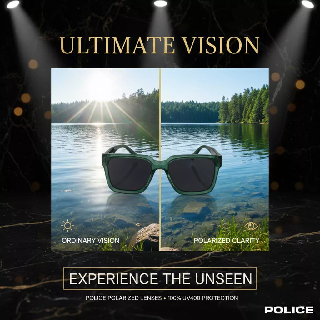 عینک آفتابی ویفرر (Wayfarer) پلیس مدل D 2538 P