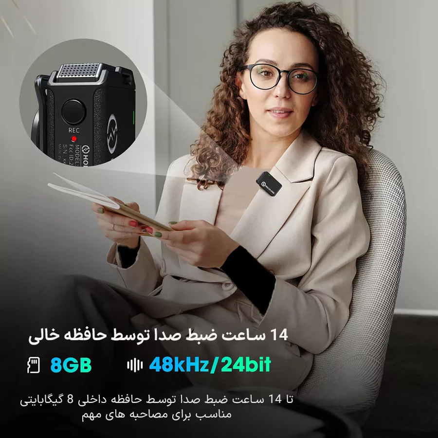 میکروفن یقه ای هالی لند مدل Lark Max