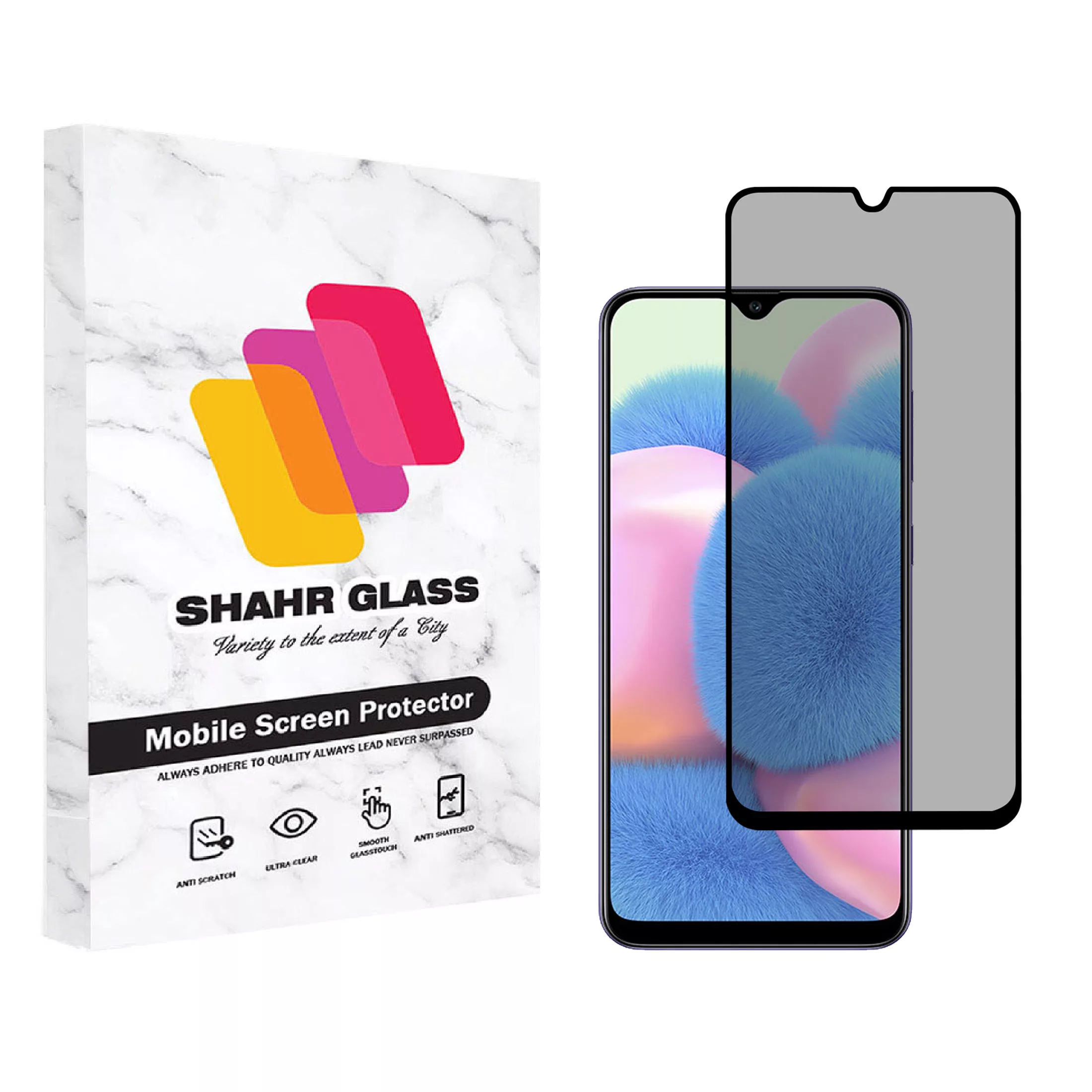 محافظ صفحه نمایش شهر گلس حریم شخصی مدل PRV مناسب برای گوشی موبایل سامسونگ Galaxy A30s محافظ صفحه نمایش شهر گلس حریم شخصی مدل PRV مناسب برای گوشی موبایل سامسونگ Galaxy A30s