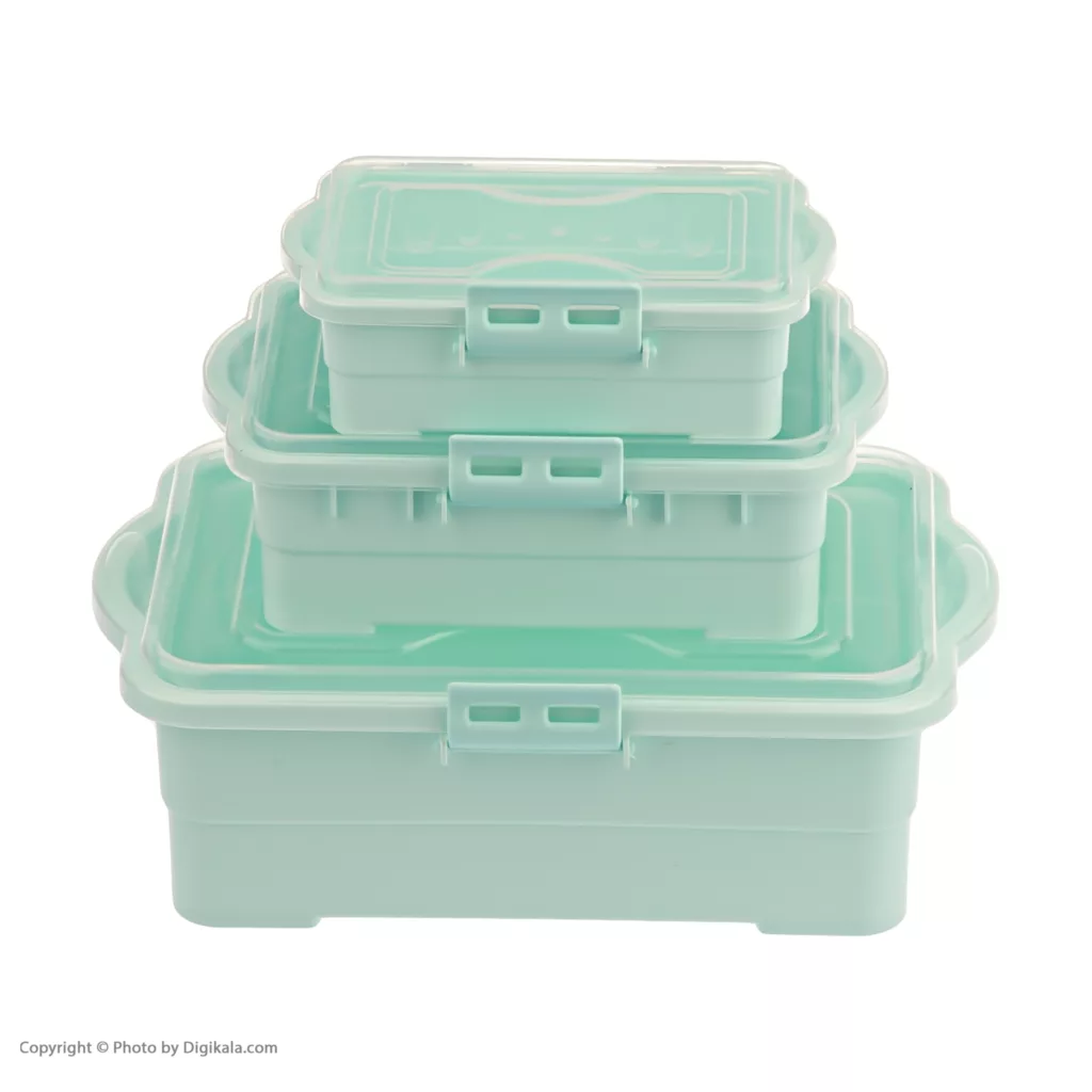 ظرف نگهدارنده ویرو پلاستیک کد 24592-2 مجموعه 3 عددی