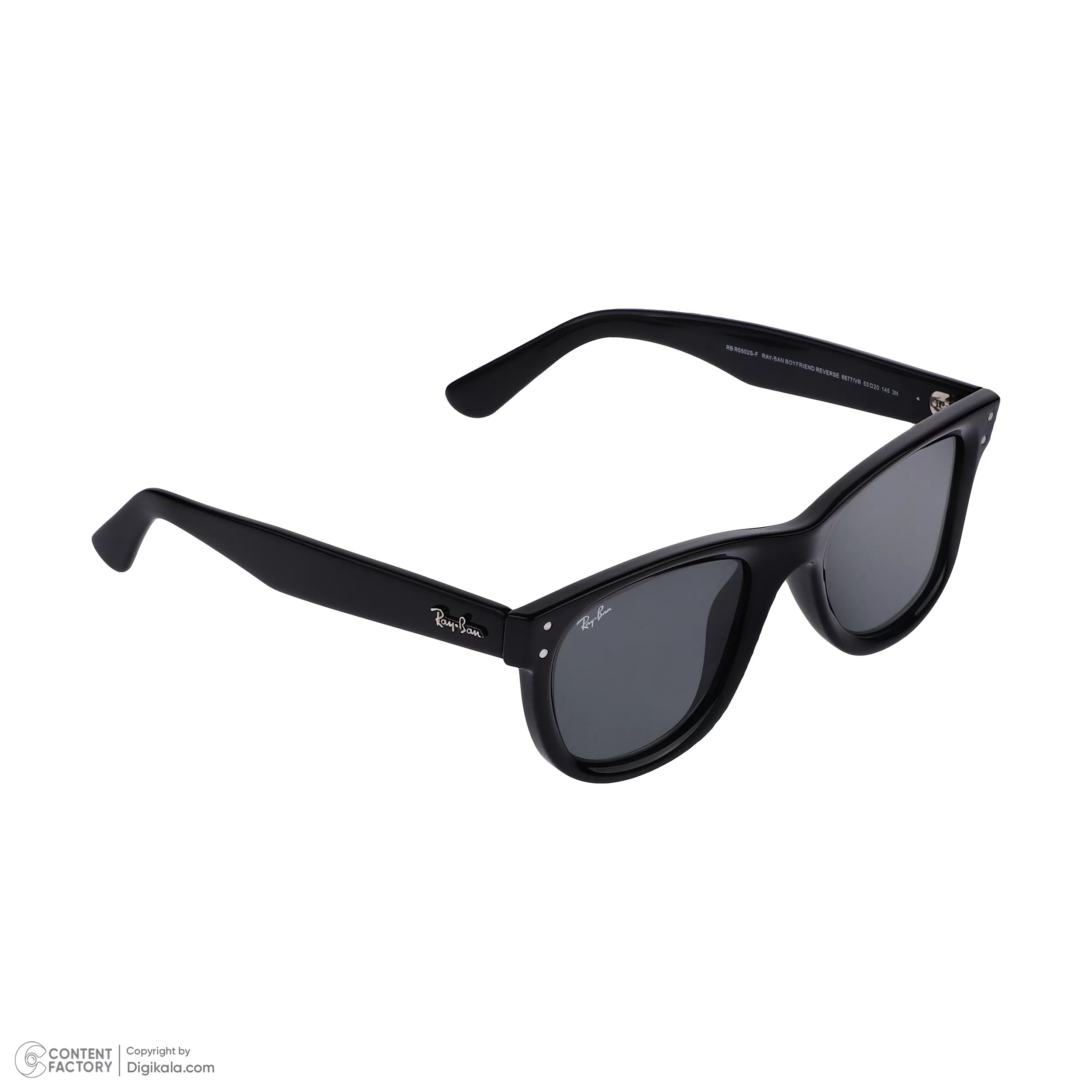 عینک آفتابی ویفرر (Wayfarer) ری بن مدل 0RBR0502S-F-6677-GR