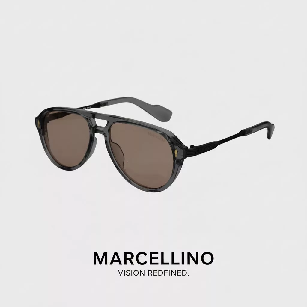 عینک آفتابی خلبانی (Aviator) مارسلینو مدل W 6052 C4