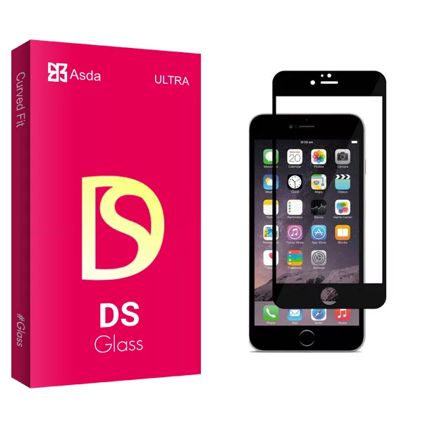 محافظ صفحه نمایش شیشه ای آسدا مدل DS glass مناسب برای گوشی موبایل اپل iphone 6/6s