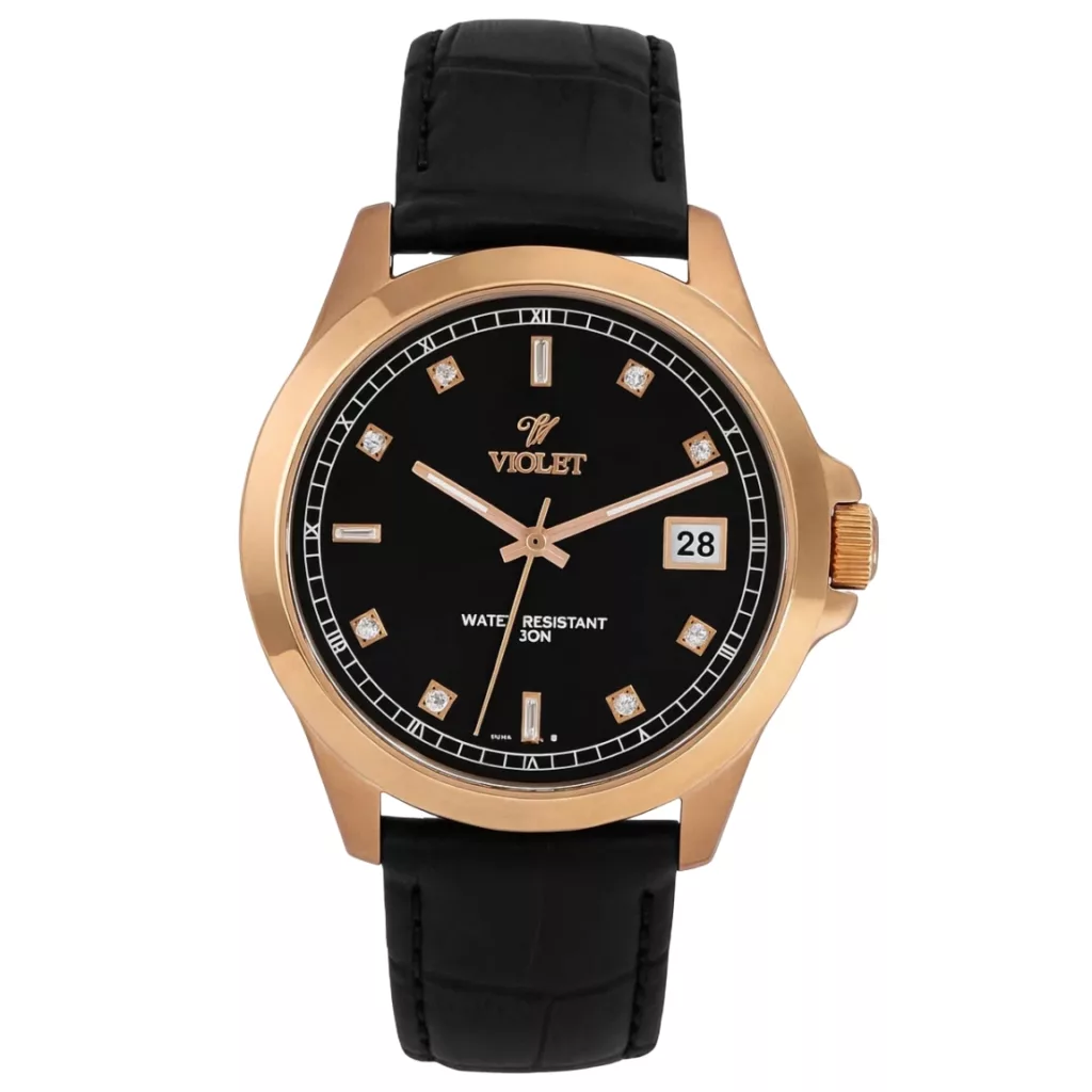 ساعت مچی عقربه‌ای کوارتز مردانه ویولت مدل Vr.69008