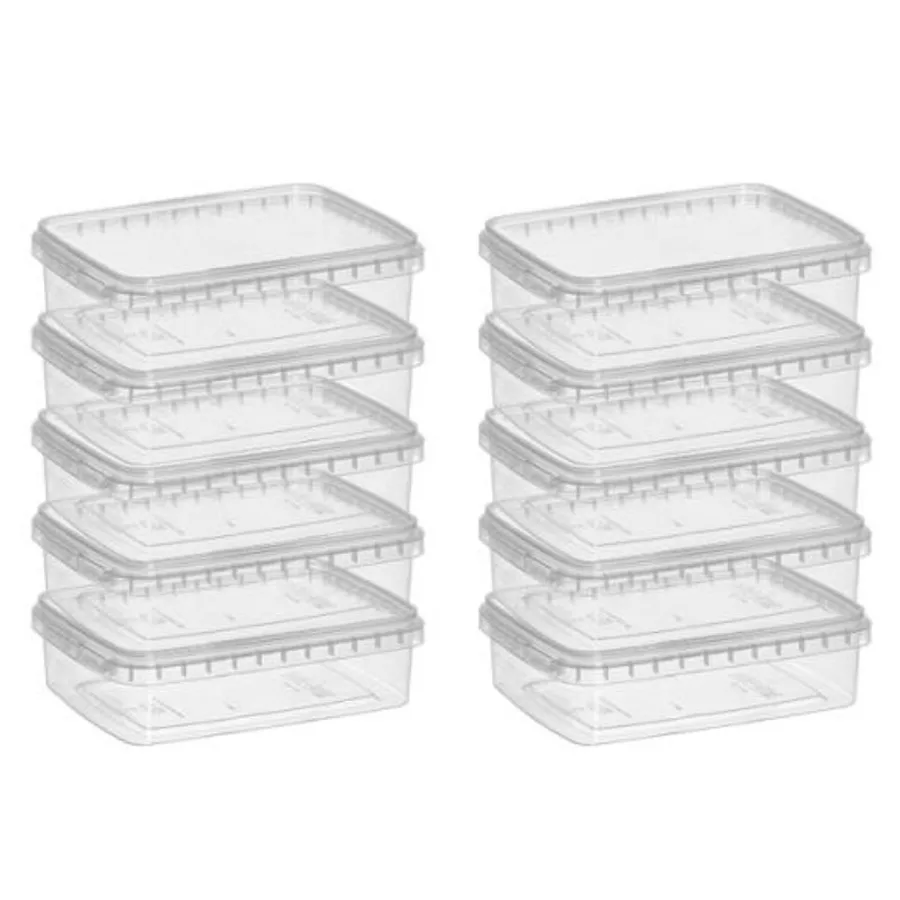 ظرف نگهدارنده مدل q812 بسته 10 عددی