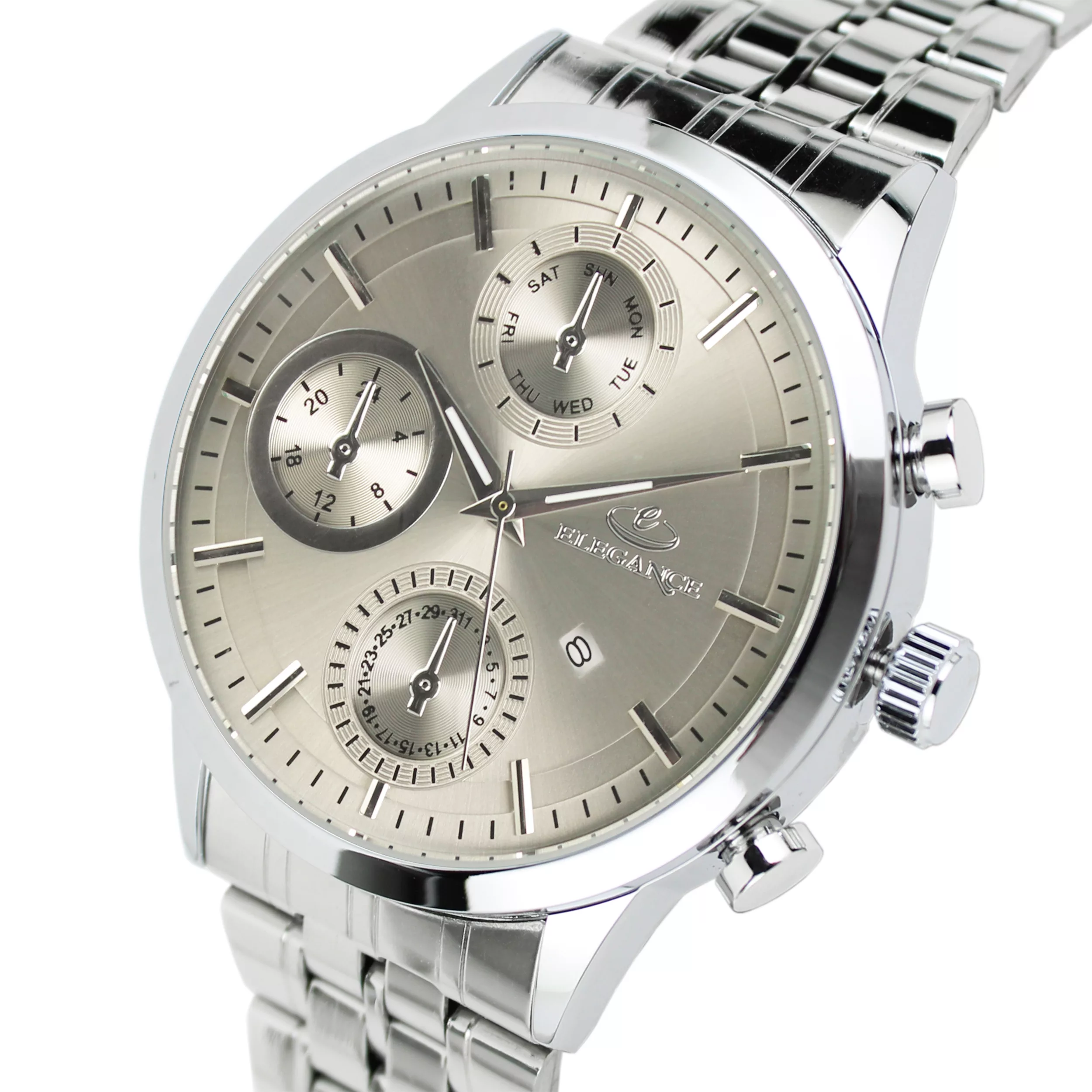 ساعت مچی عقربه‌ای کوارتز مردانه الگانس مدل EMSNJ4978