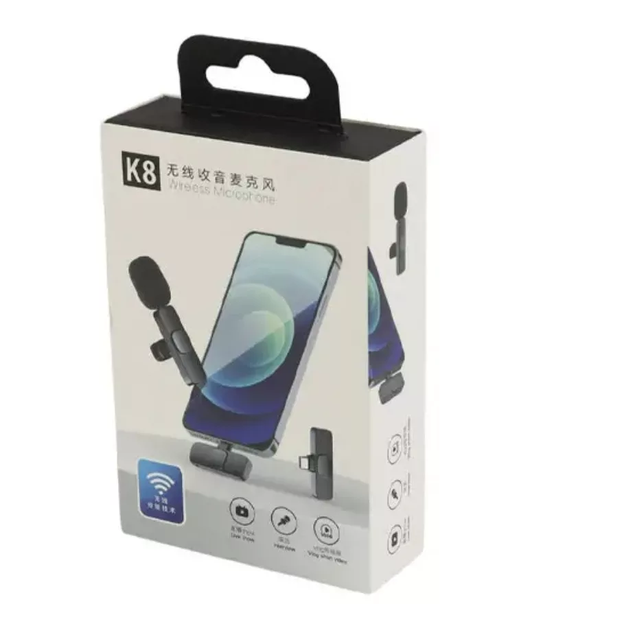 میکروفن یقه ای مدل K8 lightning