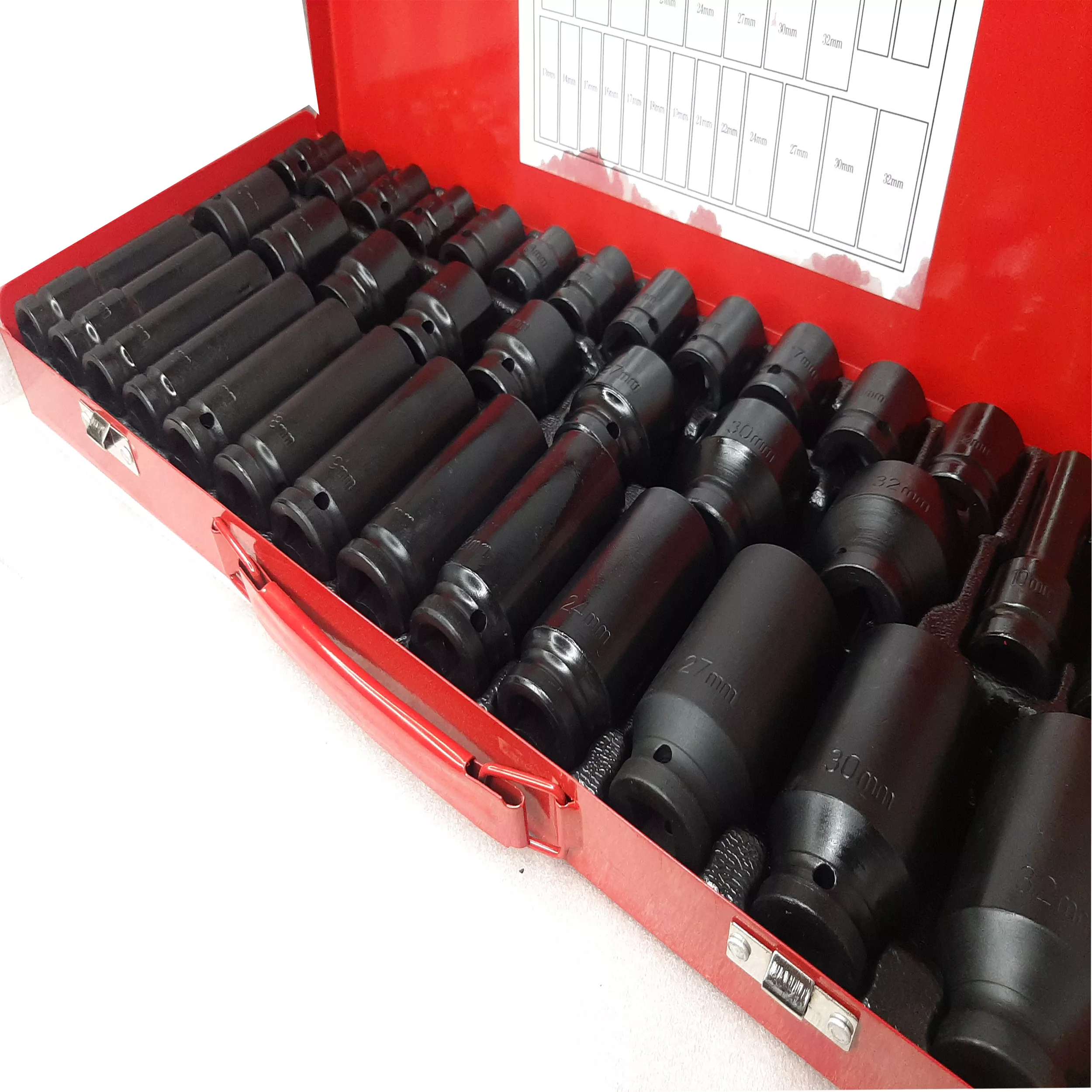 آچار و سری بکس مدل GW-LS0035 سایز 1/2 اینچ مجموعه 35 عددی