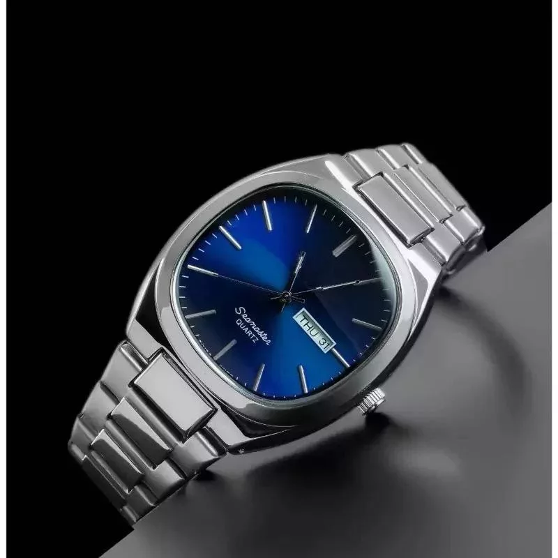 ساعت مچی عقربه‌ای کوارتز مردانه مدل کلاسیک دی دیت کد 001