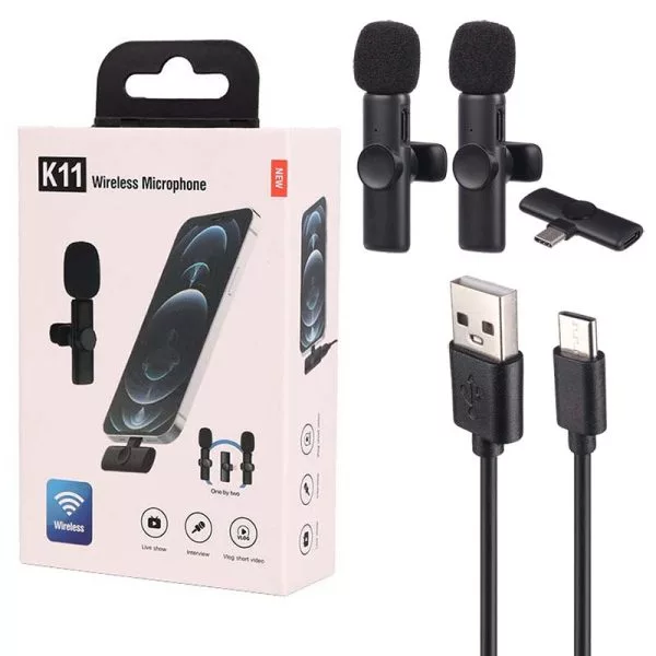 ست میکروفن بی سیم مدل k11