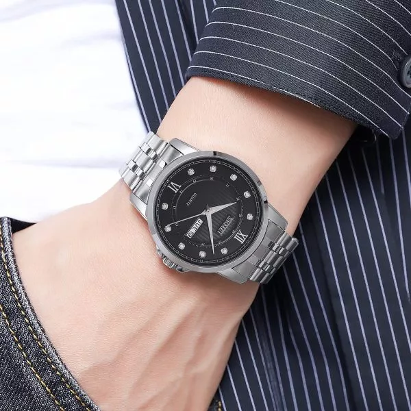 ساعت مچی عقربه‌ای مردانه اسکمی مدل 2084-2085