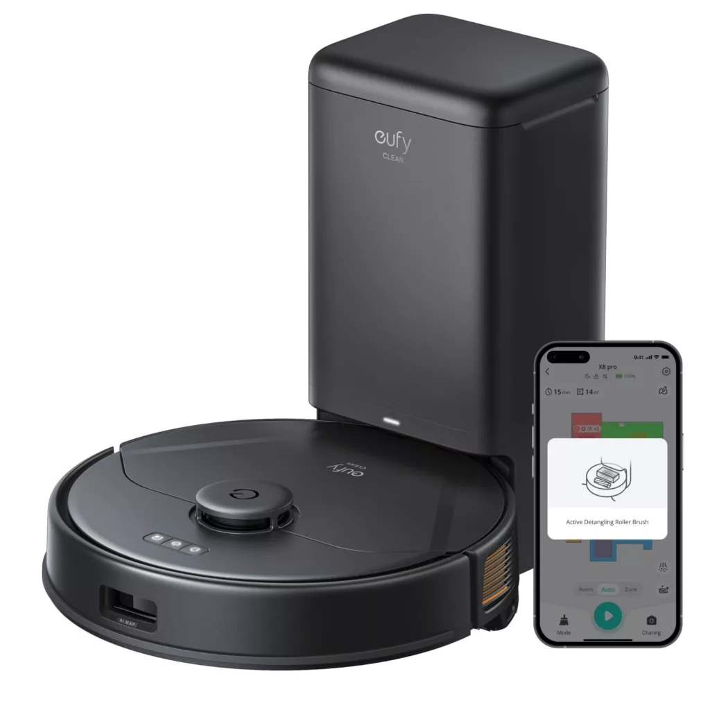 جارو رباتیک یوفی مدل هوشمند X8 Pro SES