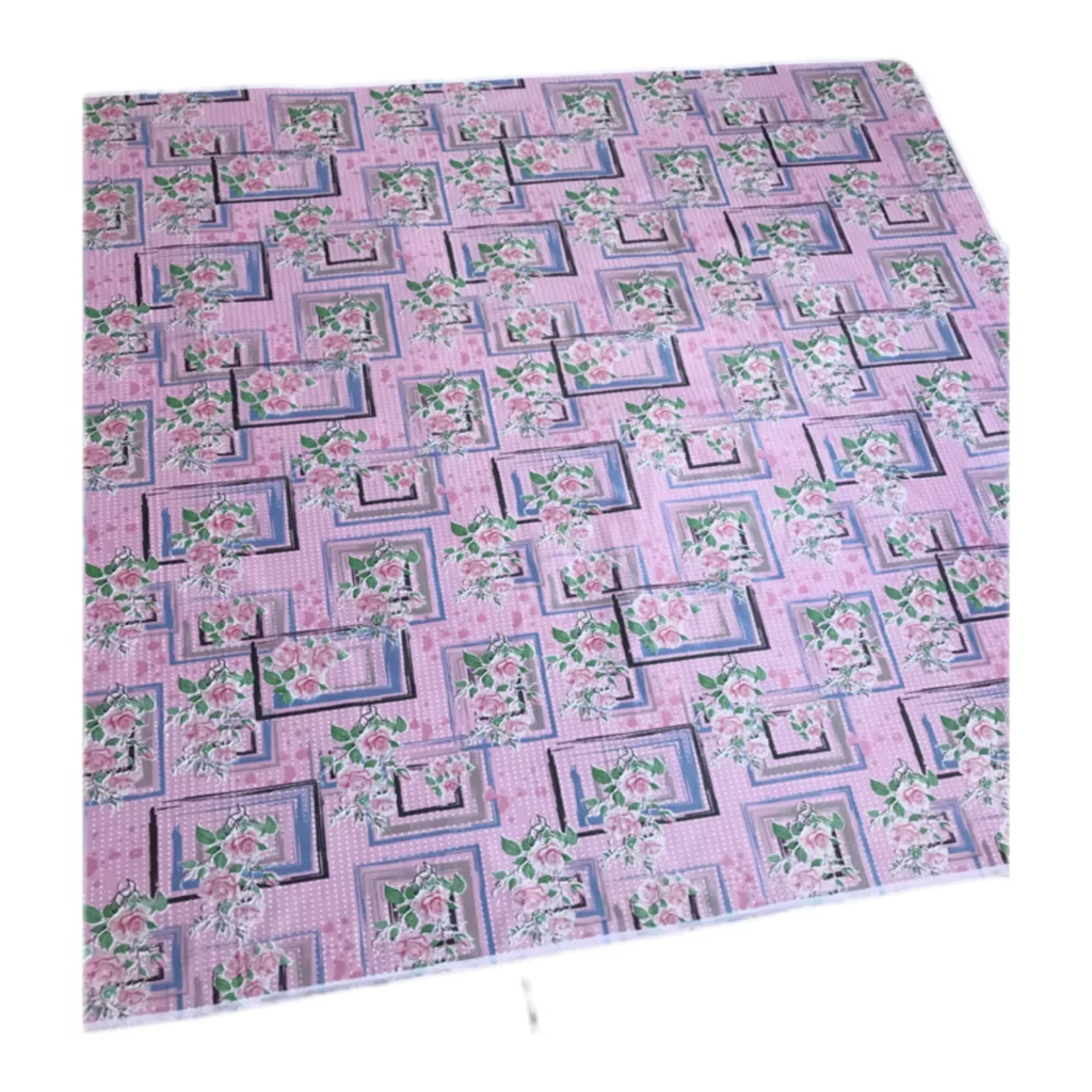 سفره 4 نفره مدل آوا طرح 2 رو سایز 100×100 سانتی متر کد 04