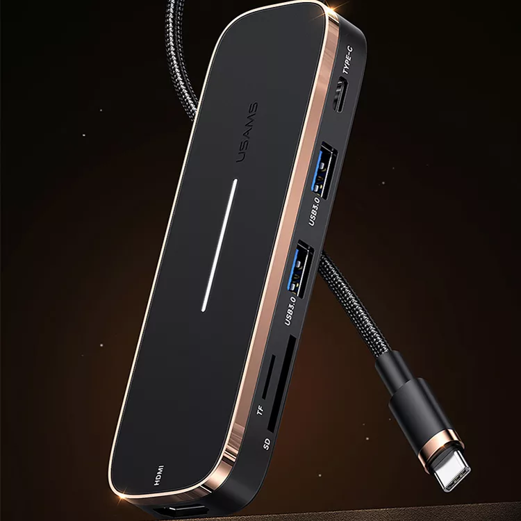 هاب 6 پورت USB-C یوسمز مدل SJ575