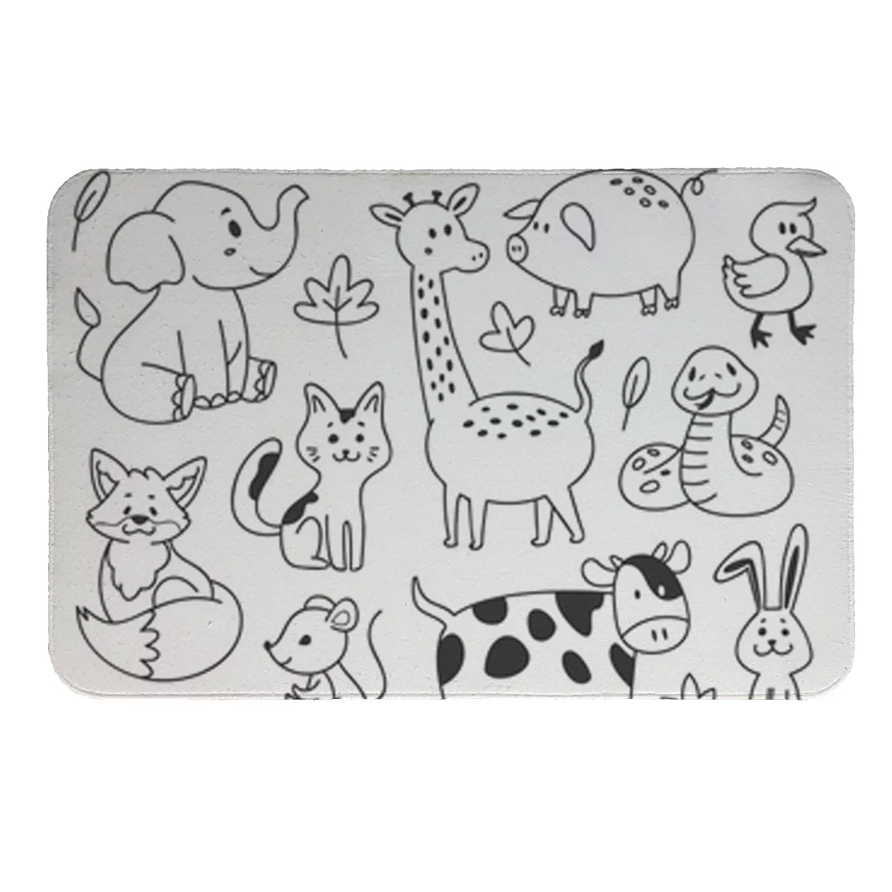 پادری طرح حیوانات کد 8128 سایز 60 × 40 سانتی متر