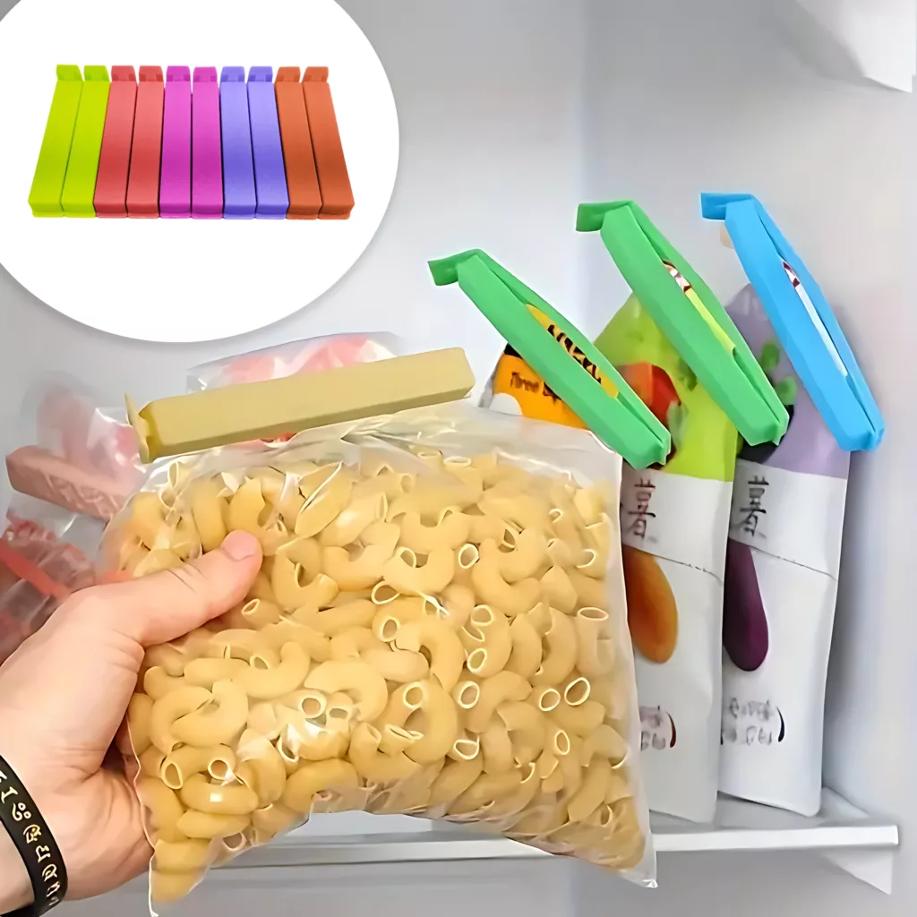 گیره کیسه مدل BEVARA کد 2103 مجموعه 10 عددی