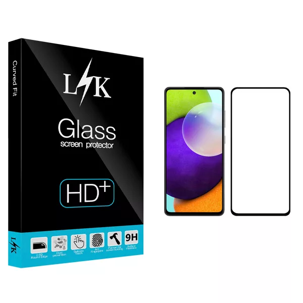 محافظ صفحه نمایش ال کی مدل Hard glass مناسب برای گوشی موبایل سامسونگ Galaxy A52
