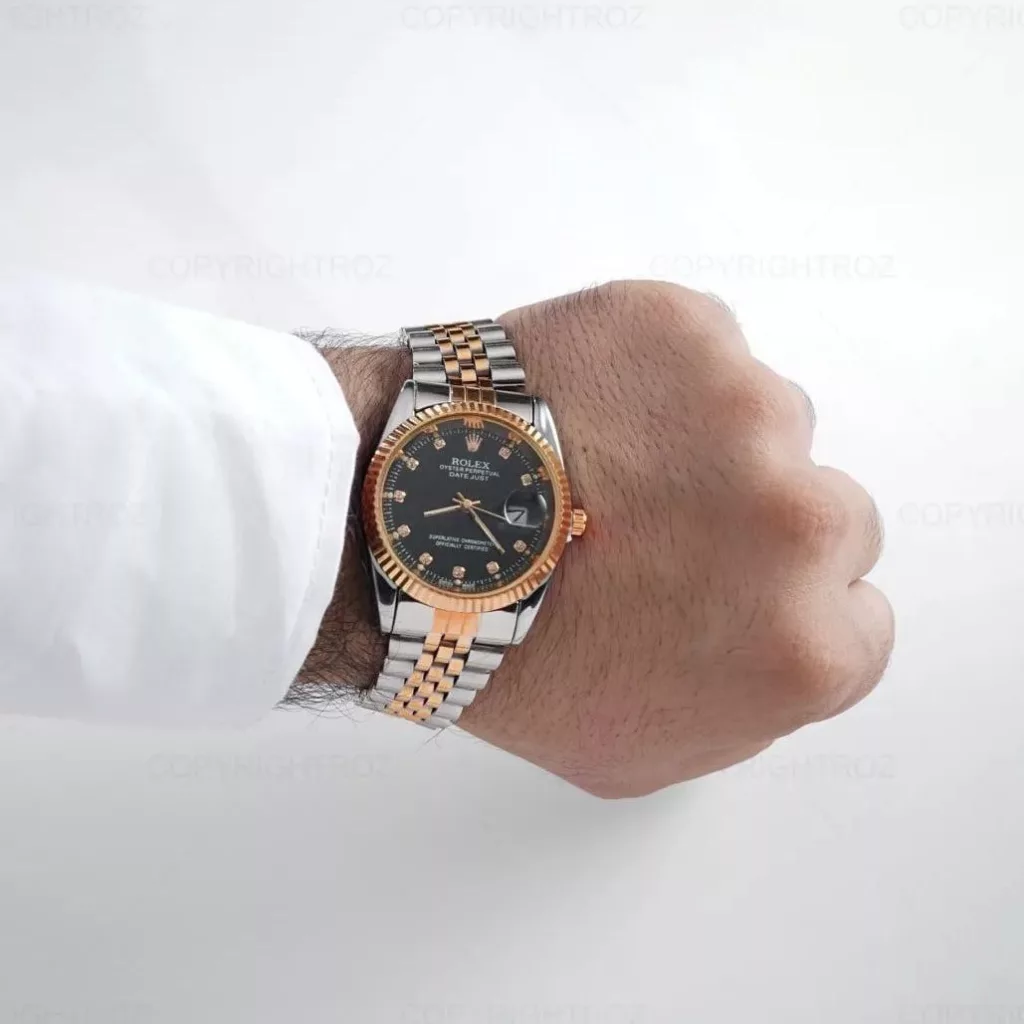 ساعت مچی عقربه‌ای مردانه  مدل دیت جاست_rz_m02