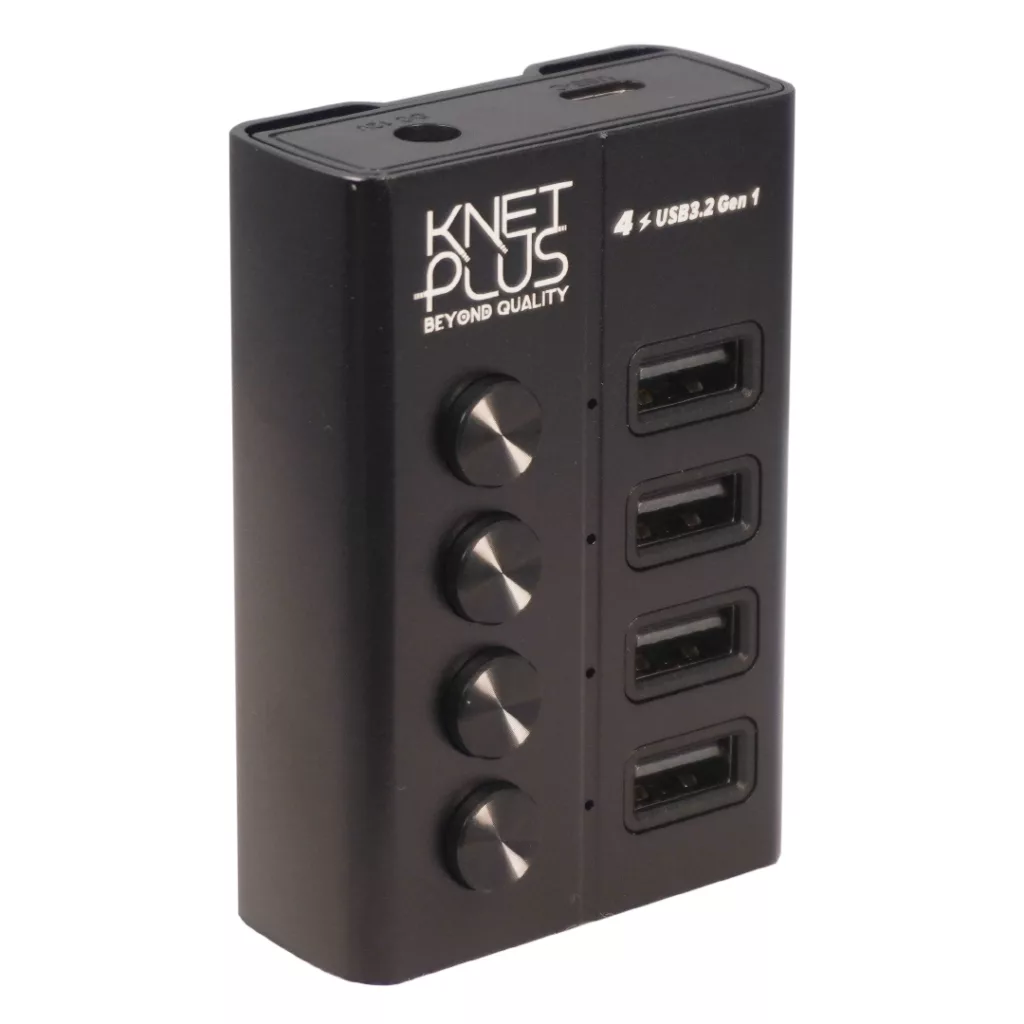 هاب 4 پورت USB 3.2 کی نت پلاس مدل KP-HA14