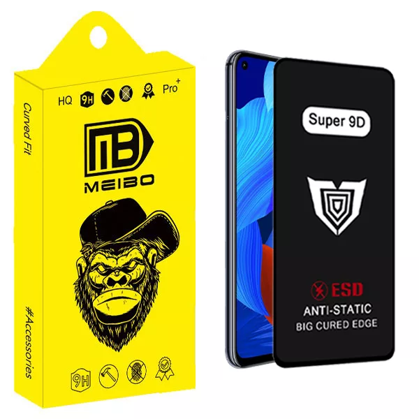 محافظ صفحه نمایش میبو مدل Super 9D مناسب برای گوشی موبایل هوآوی Nova 5T
