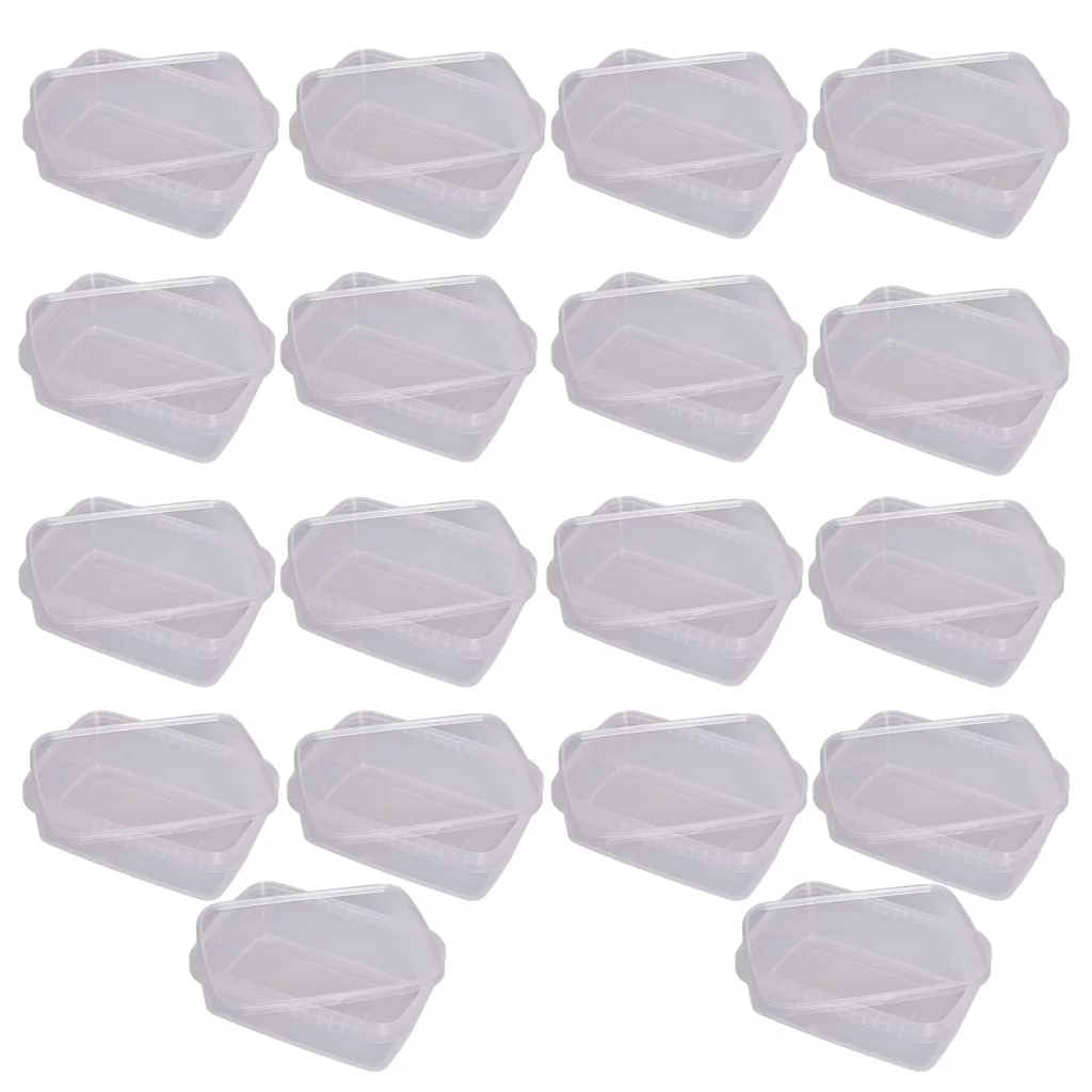 ظرف نگهدارنده پولاد پویش طرح مستطیل مجموعه 18 عددی