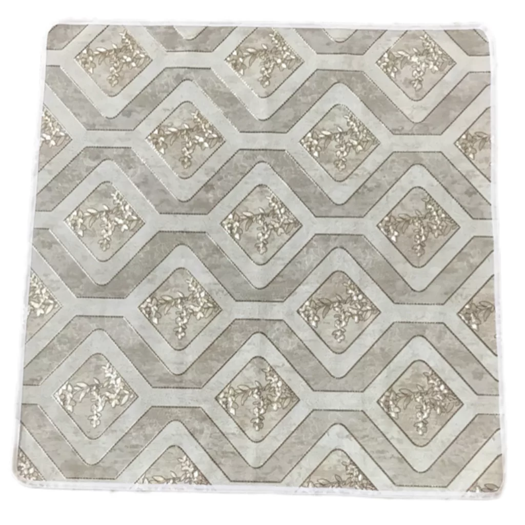 سفره 24 نفره مدل لوتوس طرح پشت نخی سایز 600×140 سانتی متر کد 05