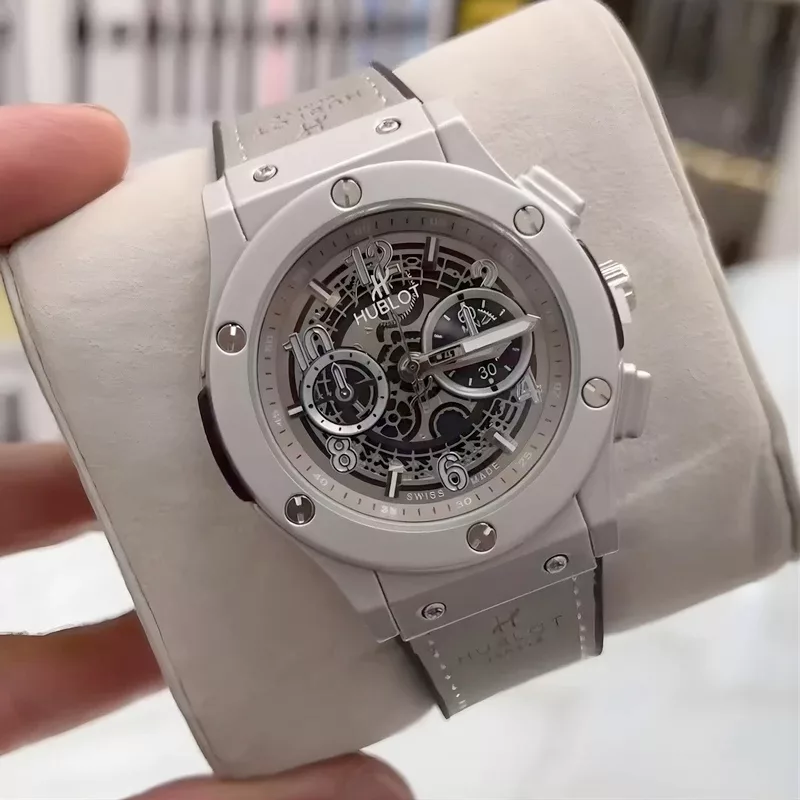 ساعت مچی عقربه‌ای مردانه  مدل تک موتوره اسکلتون کد 3