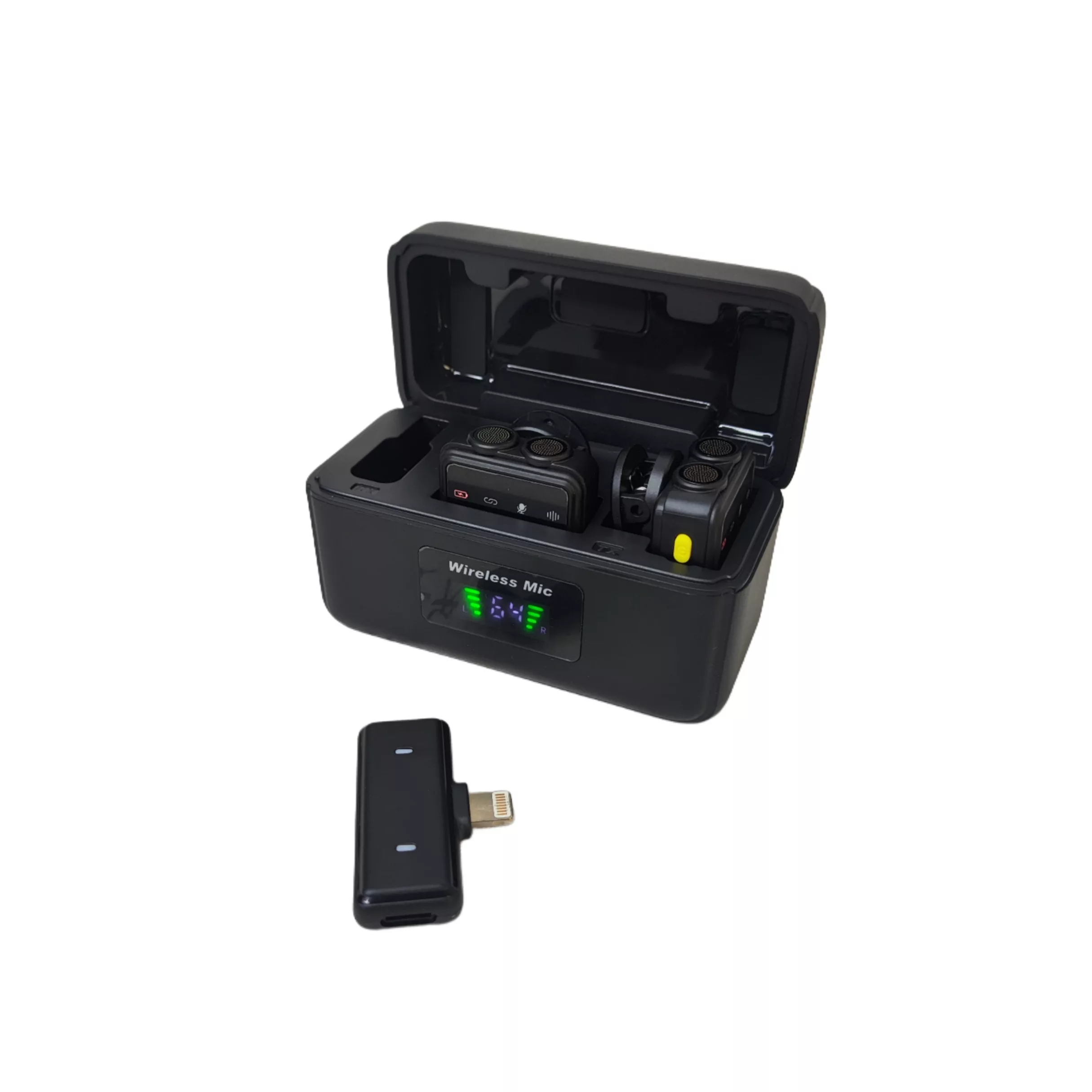 ست میکروفن بی سیم مدل mf35 با درگاه اتصال لایتنیگ